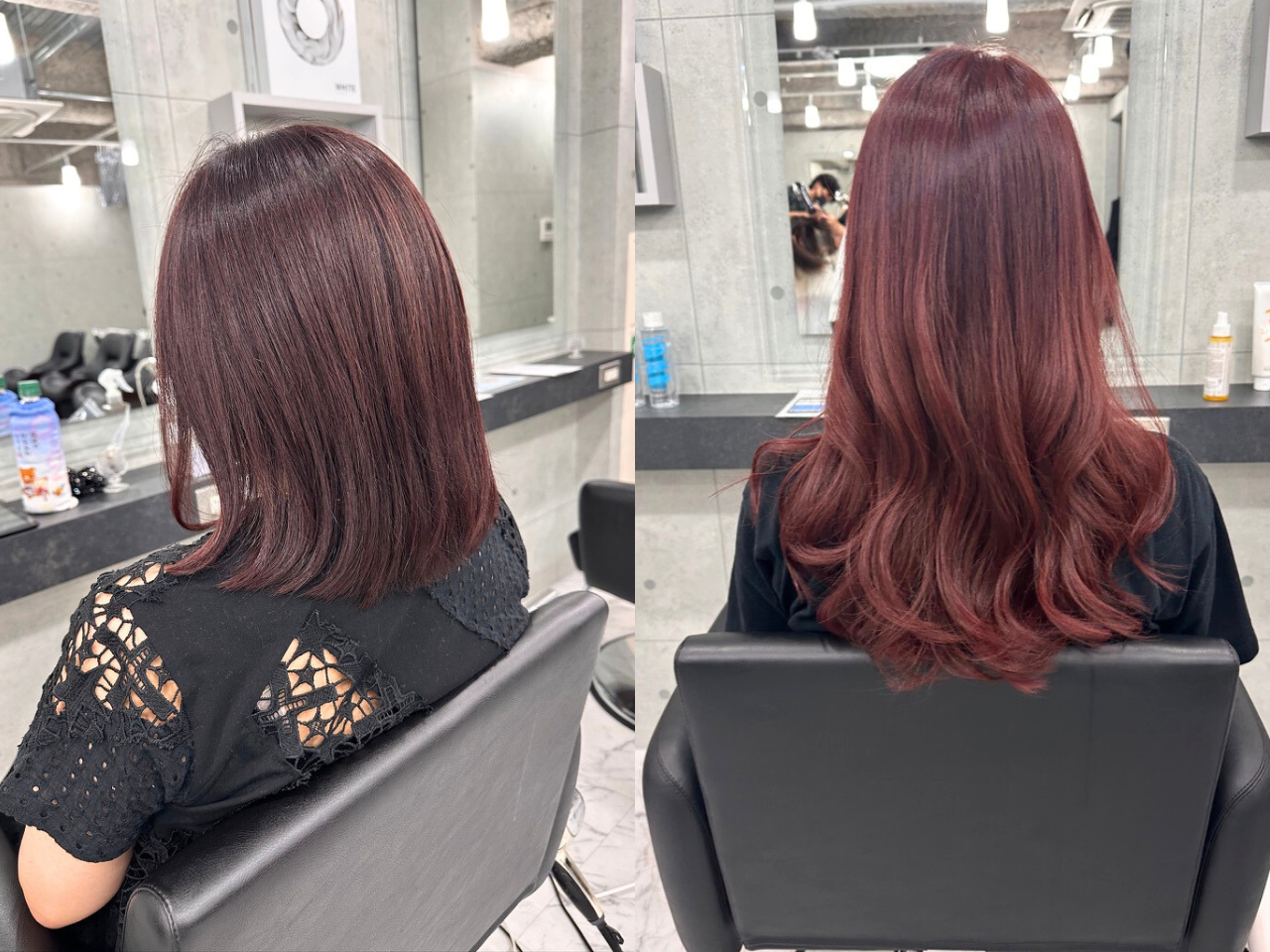 こんなに艶が❤️ピンク系のヘアカラーの魅力をあなたも体感してみませんか？