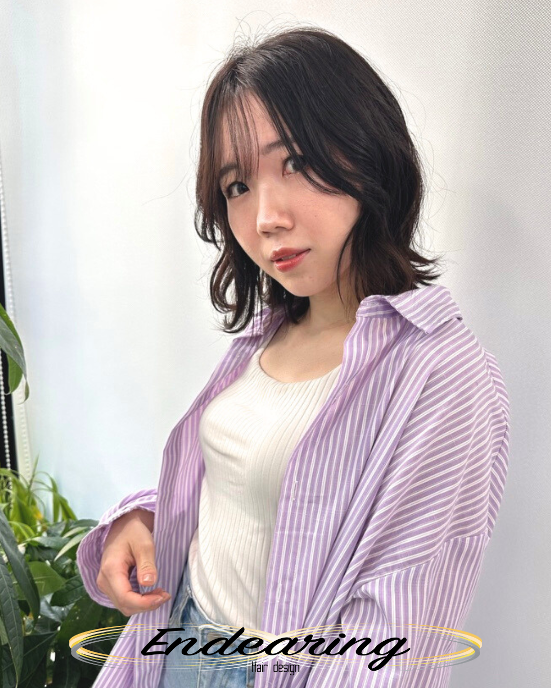 重く見えない黒髪ボブが人気｜外ハネレイヤーで叶える大人の抜け感