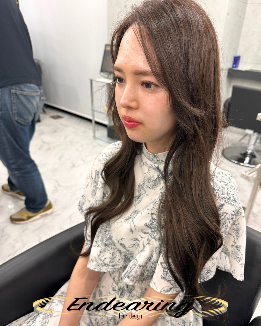 ✨銀座にある美容室で脱マンネリロング　美容室Endearingで出来る動きのある可愛いロングヘア✨