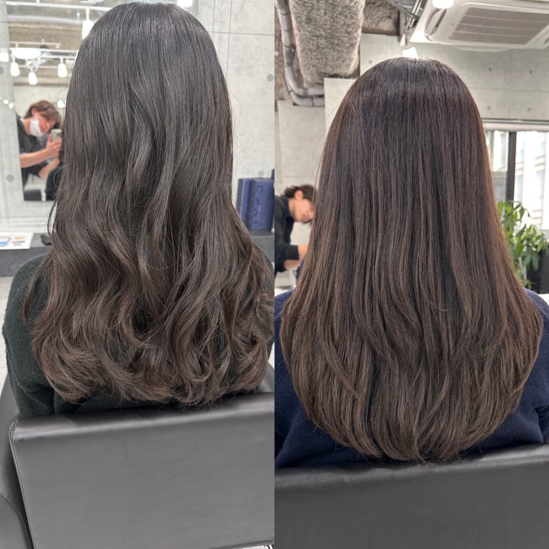 30代女性に人気のダークシルバーカラー｜暗髪でも透明感を叶えるヘアカラー