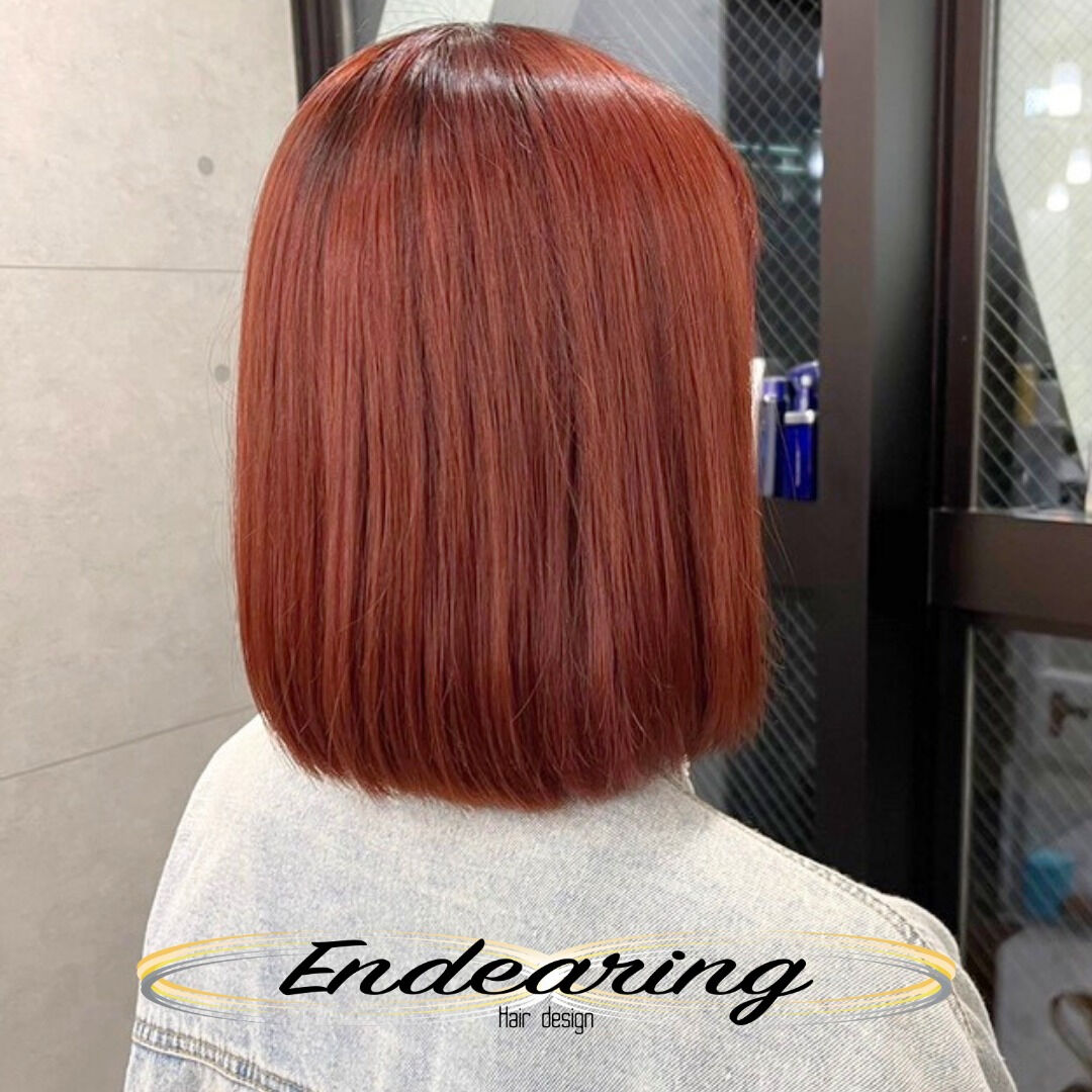 今年注目を集めているのが「暖色系ヘアカラー」です🌈
