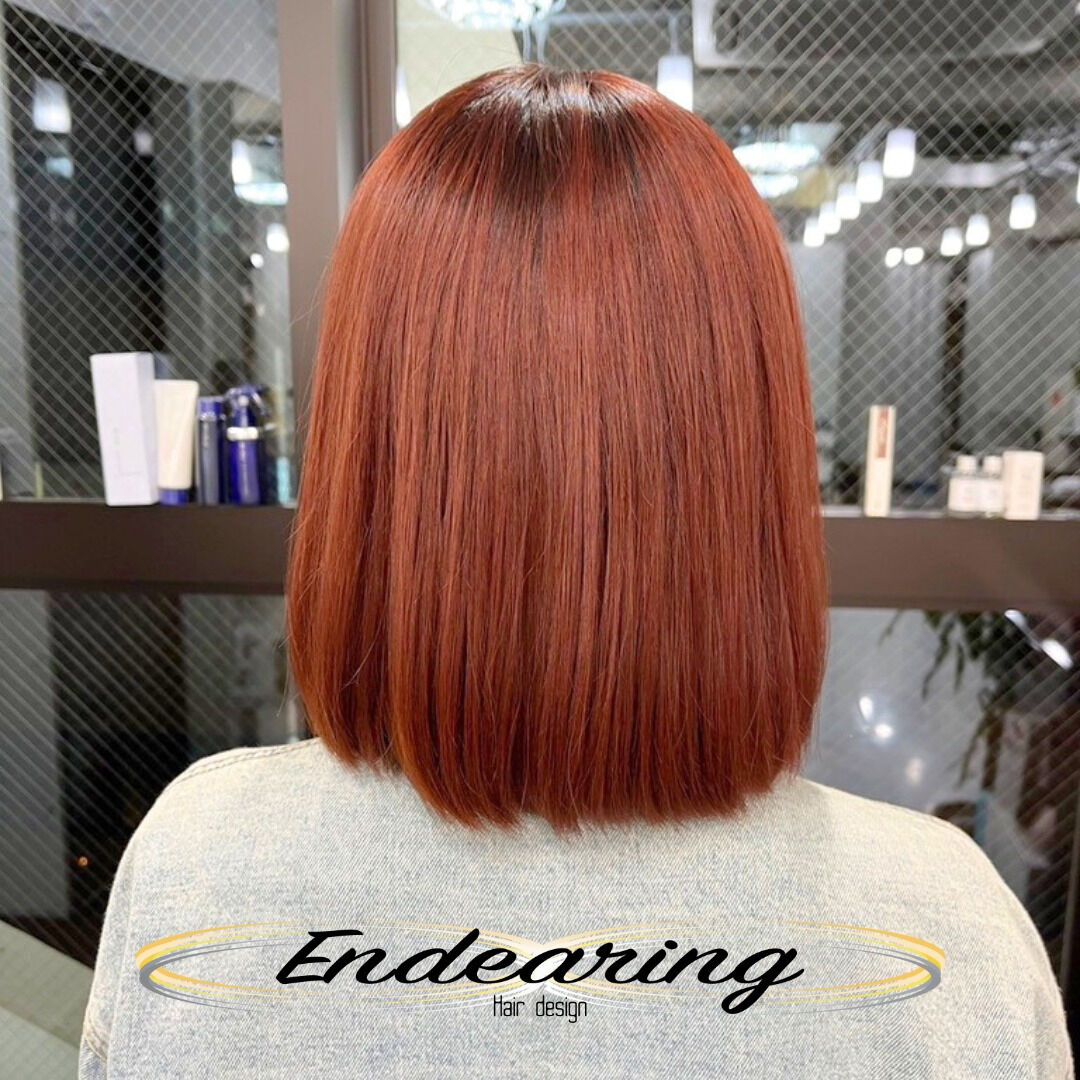 今年注目を集めているのが「暖色系ヘアカラー」です🌈