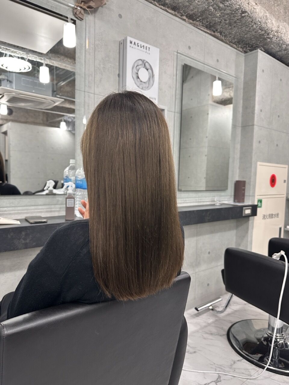 銀座で叶う透明感カラー　シルバーグレージュの紹介
