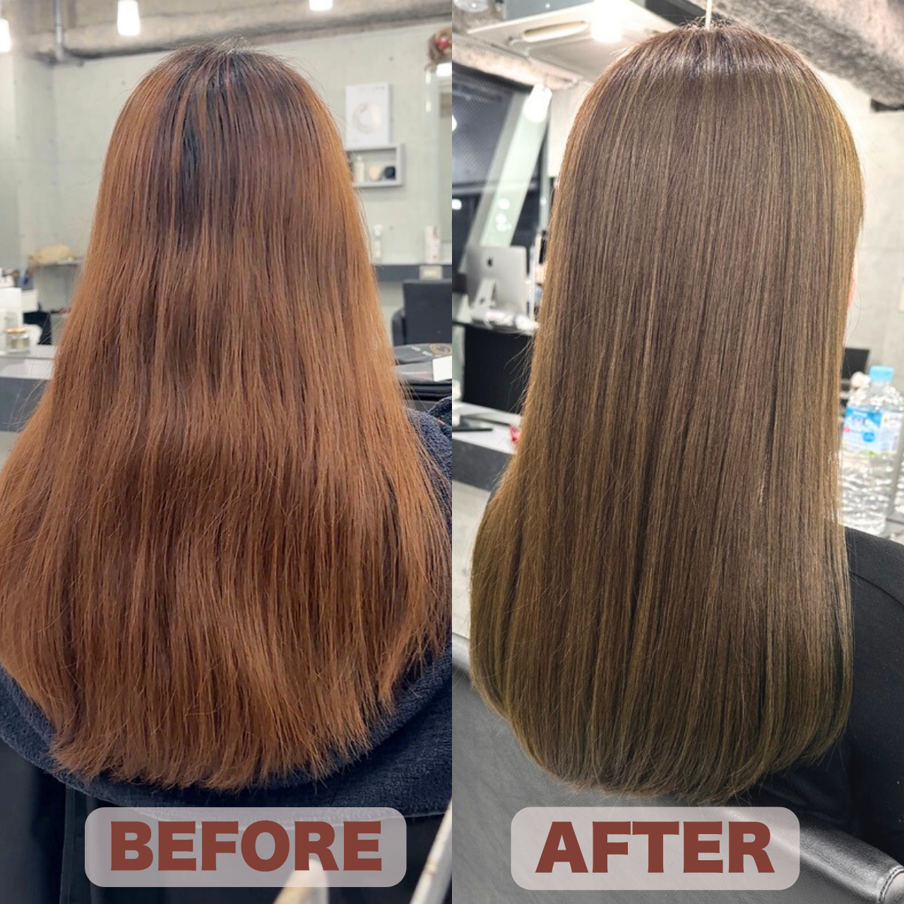 ✨小顔に見れるヘアカラー　ツヤ感オリーブベージュでつくる“軽やかフェミニン”ロング✨ 📸