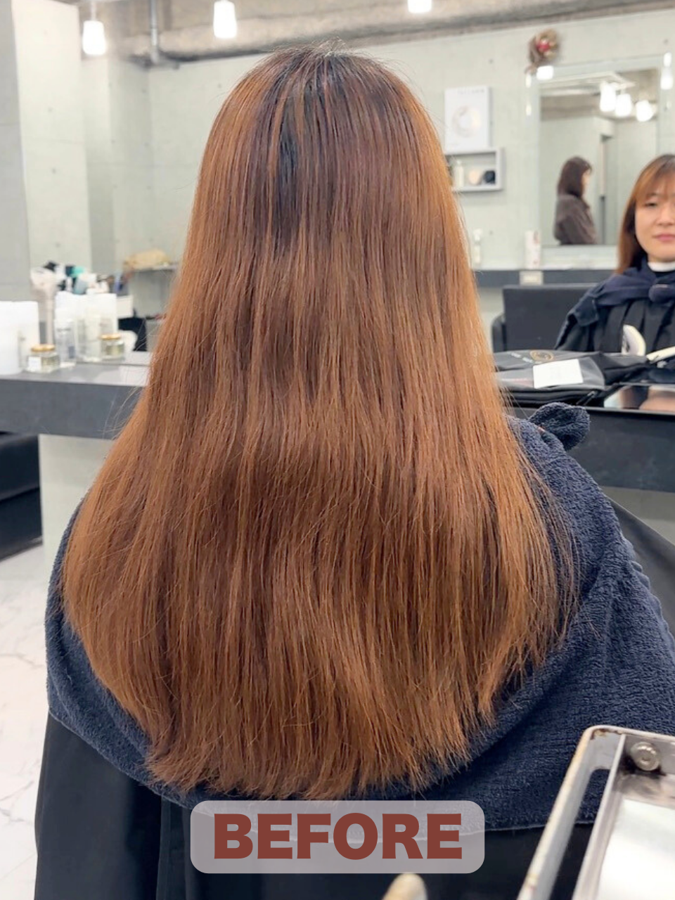 ✨小顔に見れるヘアカラー　ツヤ感オリーブベージュでつくる“軽やかフェミニン”ロング✨ 📸