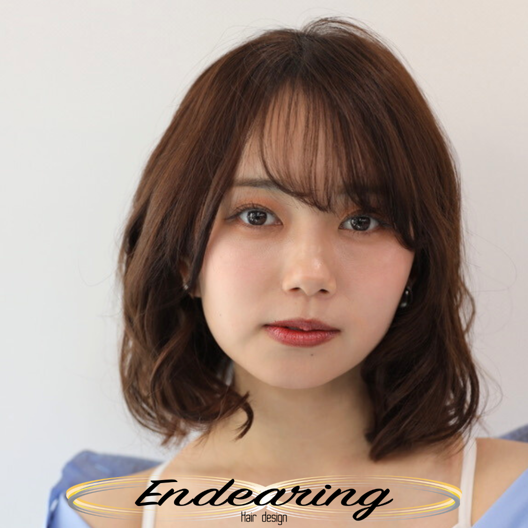 清楚なのに、パーマ ― 扱いやすさまで計算されたミディアムボブ ―