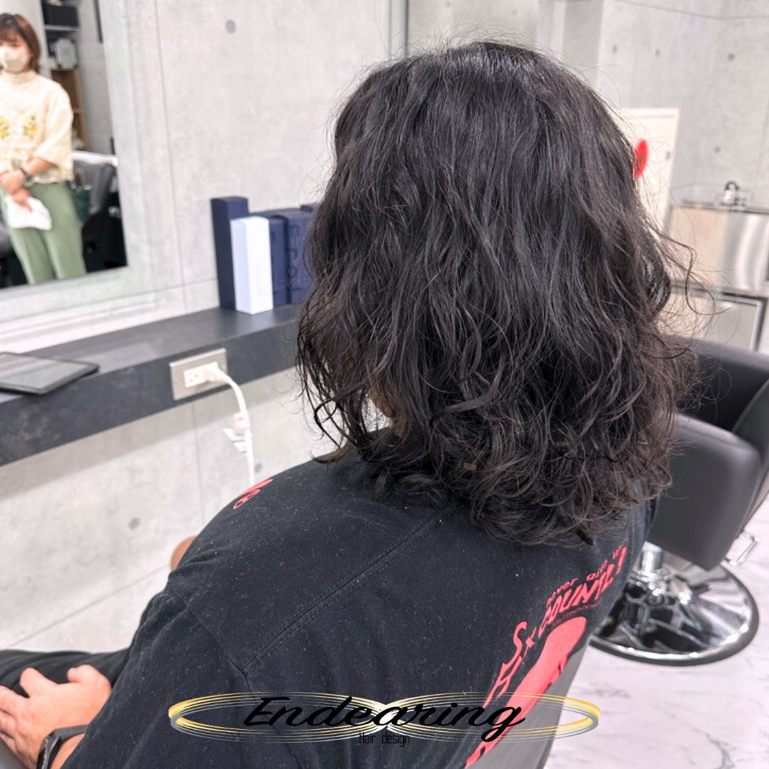 銀座で叶えるボリュームパーマ|きつめデジタルパーマで動きとボリュームを