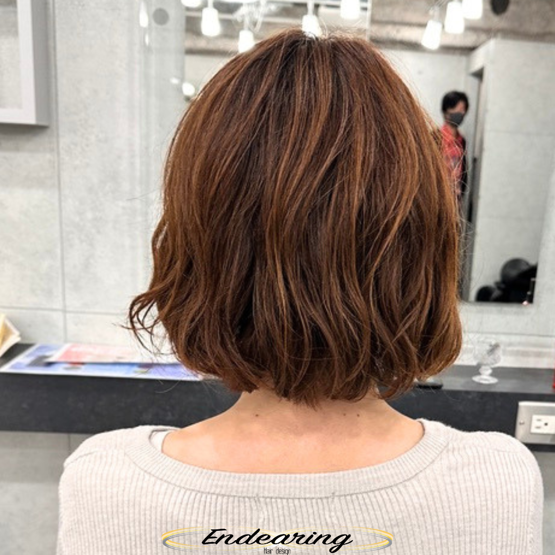ストレートデジタルパーマで叶える艶髪レイヤーボブ｜前下がり×ストデジが大人髪に最適な理由