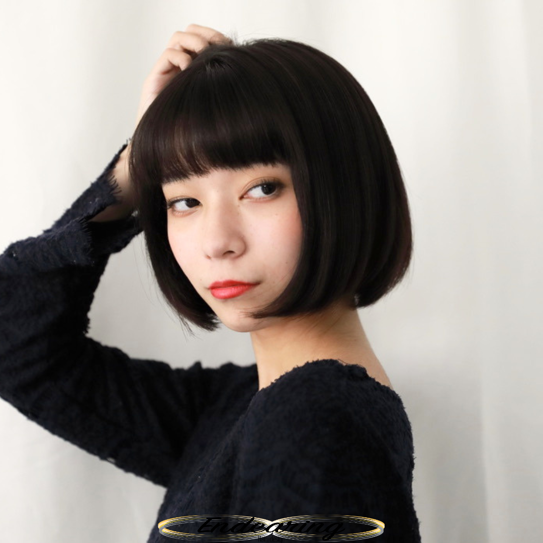 前下がりボブの印象とは？黒髪でも重く見えない理由と大人っぽく見せる髪型設計