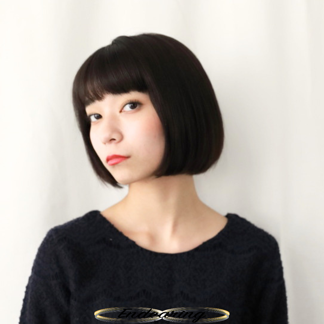 前下がりボブの印象とは？黒髪でも重く見えない理由と大人っぽく見せる髪型設計