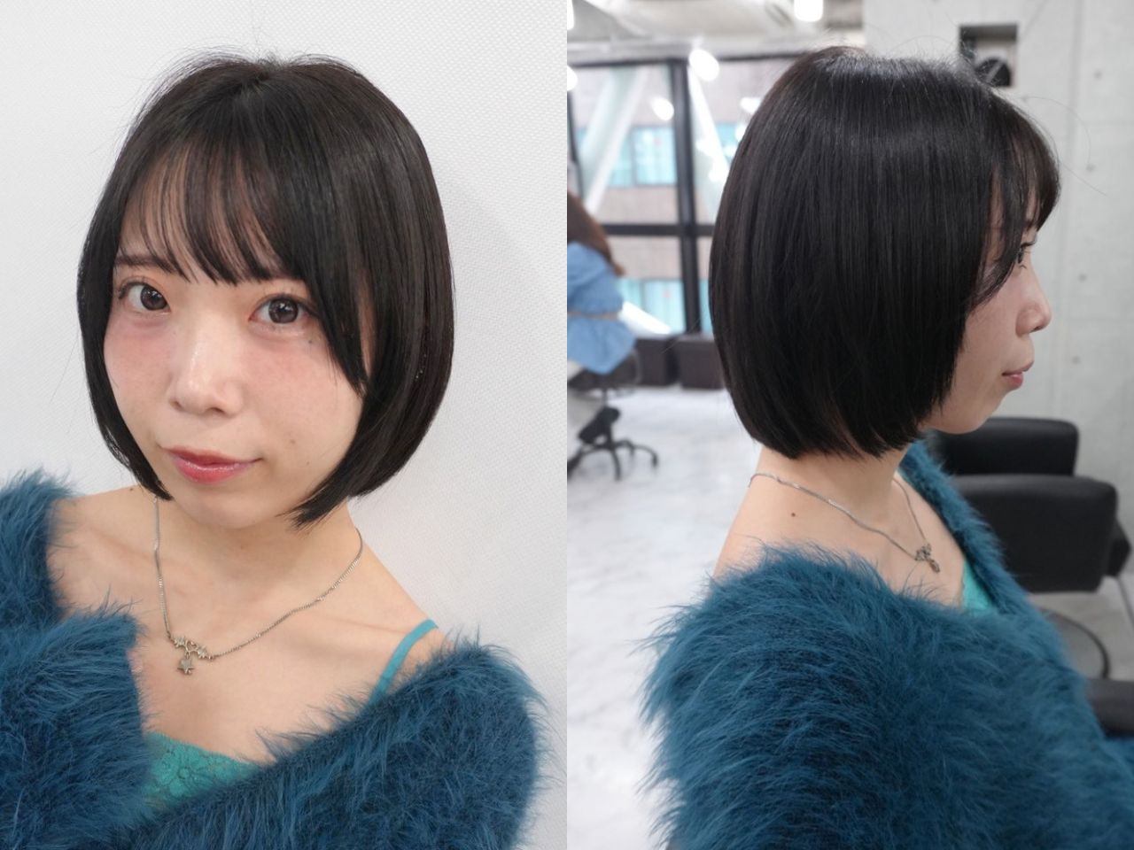 黒髪でも垢抜ける「バタフライボブ」とは？こめかみ隠しで小顔に見える理由